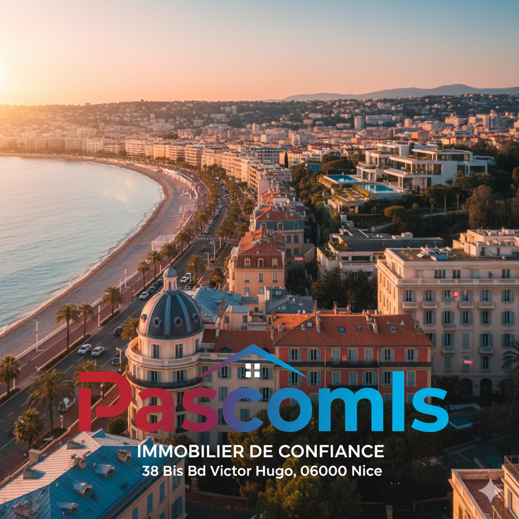 Pascomls - Agence immobilière à Nice - Vue d'ensemble de nos services immobiliers